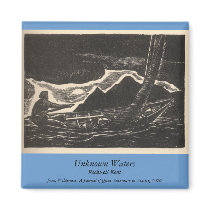 Unknown Waters magnets by ZephyrusBooks Unknown Waters magnets