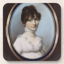 Unknown woman coasters