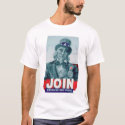 Unlce Sam Wears a Red Cross Button (US00291) t-shirts