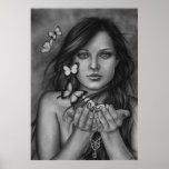 Unleash the butterflies Poster