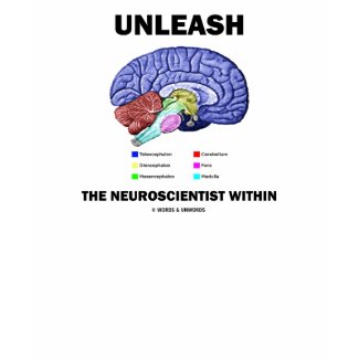 Unleash The Neuroscientist Within (Brain Anatomy) shirt