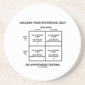 Unleash Your Statistical Self Hypothesis Testing Coaster