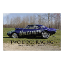 Unleashed Super Pro Drag Car posters by CorkyWEP Unleashed Super Pro Drag Car posters