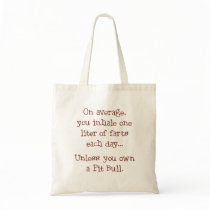Unless You Own a Pit Bull Canvas Bags