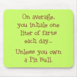 Unless You Own a Pit Bull Mousepads