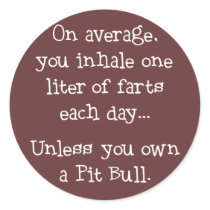 Unless You Own a Pit Bull stickers