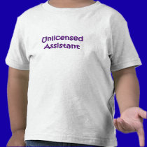 Unlicensed Assistant t-shirts