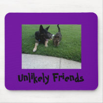 Unlikely Friends Mouse Pad