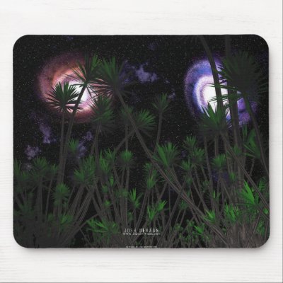 Unlikely Pair Mouse Pads by 3dartwork