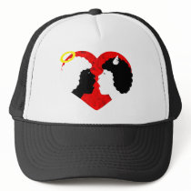 unlimit love mesh hat