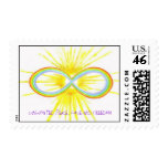 Unlimited peace, love and freedom stamps