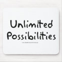 Unlimited Possibilities mousepads by Disabilities Unlimited Possibilities mousepads