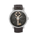 Unlock Time Vintage Leather Watch
