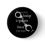 Unlock Your Mind (black) Button