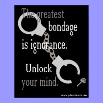 Unlock Your Mind (black) Poster posters