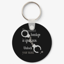Unlock Your Mind Keychain (dark)
