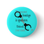 Unlock Your Mind (light) Button