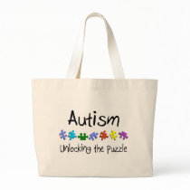 Unlocking The Puzzle Canvas Bag