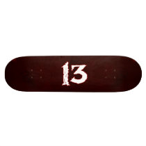 UNLUCKY 13! skateboards