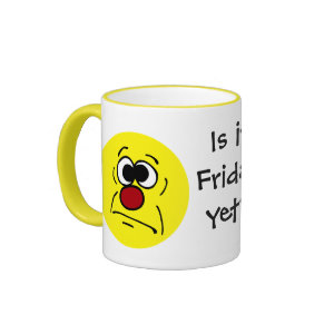 Unlucky Face: Today just isn't my day of the week mug