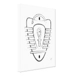 Unnamed Hieroglyph? Wrapped Canvas Stretched Canvas Prints