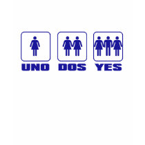Uno Dos Yes t-shirts by ottster35 Uno Dos Yes t-shirts