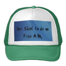 Uno tirado para estar en Felix mañana Gorros Bordados