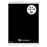 Unonymous Moon Greeting Card