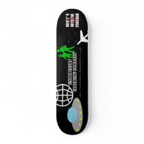 Unordinary Alien Skateboard