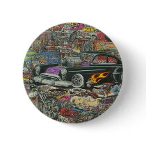 Unorganized Bliss Pinback Button