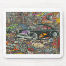 Unorganized Bliss Mouse Pads