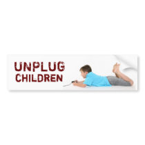 unplug bumper stickers by carlajean42 unplug bumper stickers