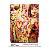 "Unplugged: Together in Apathy" Poster posters by gillianlee "Unplugged: Together in Apathy" Poster posters