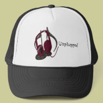 Unplugged (white apparel only) hats