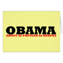 Unpopular Obama cards