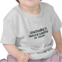Unschooling t-shirts