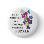 Unsolvable Puzzle Pinback Button