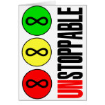 Unstoppable Infinity Stop Sign cards