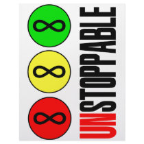 Unstoppable Infinity Stop Sign letterhead by ColorShow Unstoppable Infinity Stop Sign letterhead