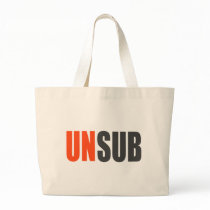 Unsub Unknown Subject Tote Bags