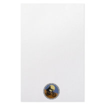 untain bike chain sprocket design stationery