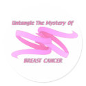 UNTANGLE THE MYSTERY OF BREAST CANCER stickers