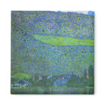 Unterach at the Attersee by Gustav Klimt Magnet