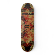Until It Becomes Her by Hannah Stouffer skateboards by bloodisthenewblack Until It Becomes Her by Hannah Stouffer skateboards
