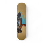 Untitled #1 collage skate deck