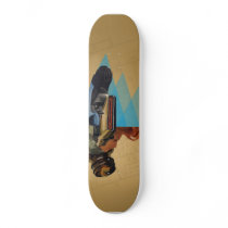 Untitled #1 collage skate deck skateboards by mightyjoecastro Untitled #1 collage skate deck skateboards
