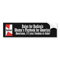 Untitled-1, Radicals, Rules for Radicals, Obama... bumper stickers