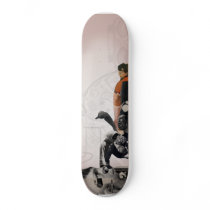 Untitled #2 collage skate deck