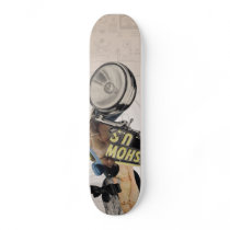 Untitled #4 collage skate deck
