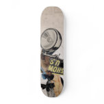 Untitled #4 collage skate deck